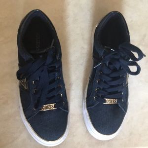 guess denim sneakers